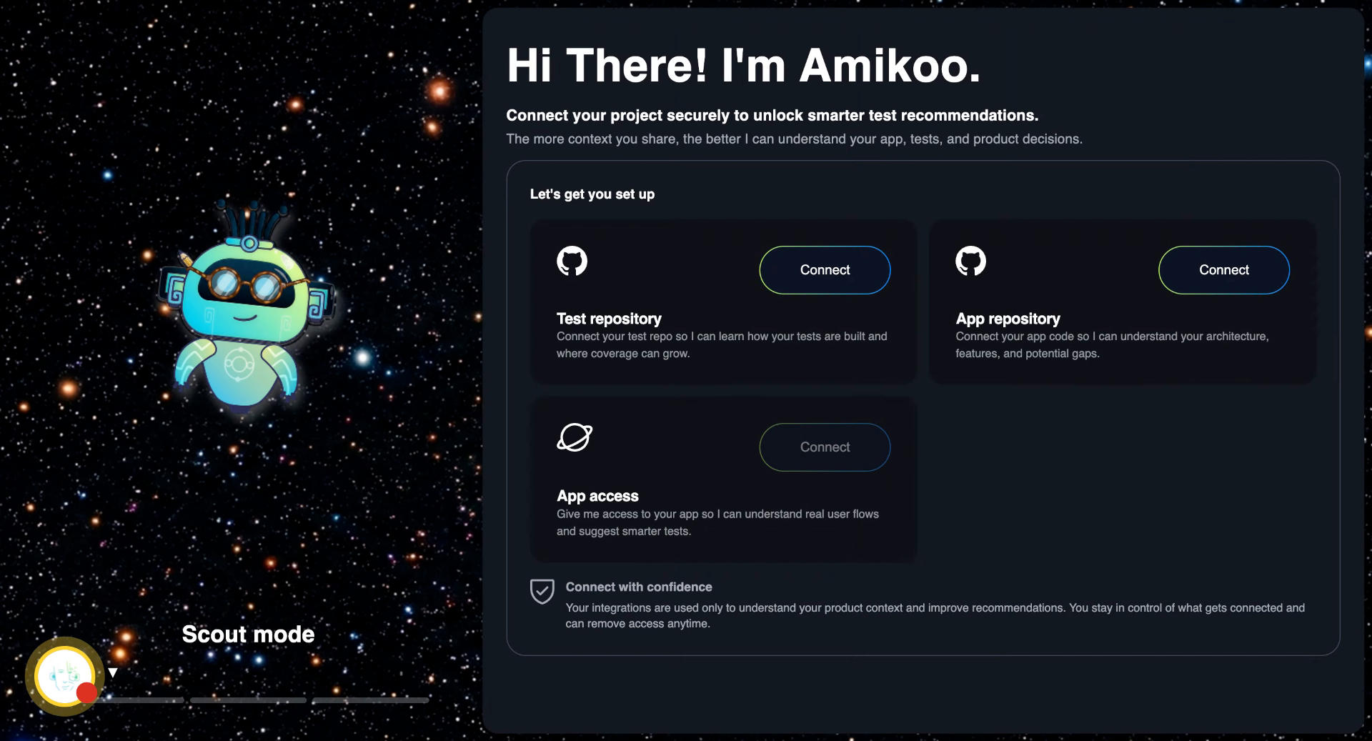 Amikoo onboarding