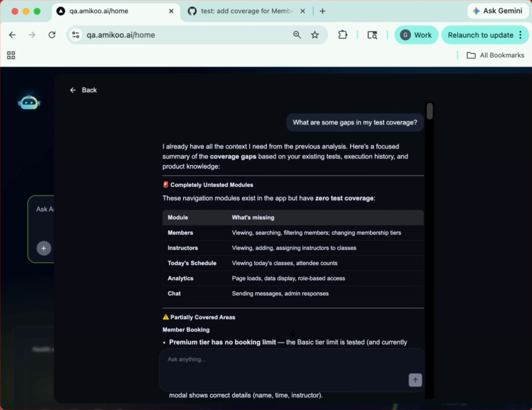 Create and Pull Request New Tests to Your Repo