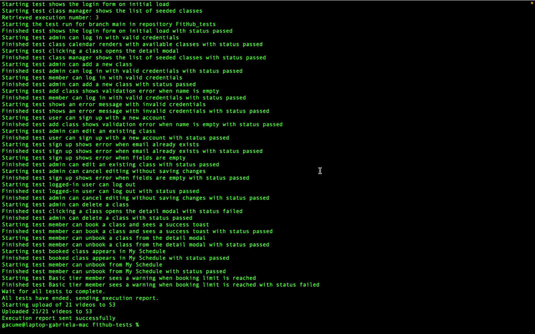 Execute Tests and Receive Feedback Using Amikoo